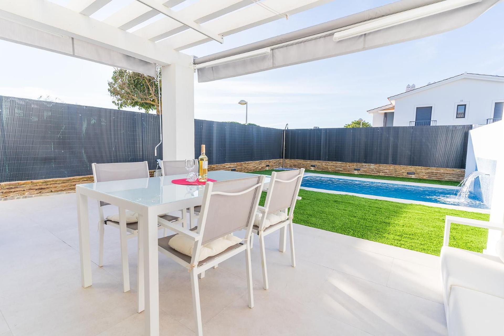Pareado Con Piscina En El Rompido Villa Ngoại thất bức ảnh