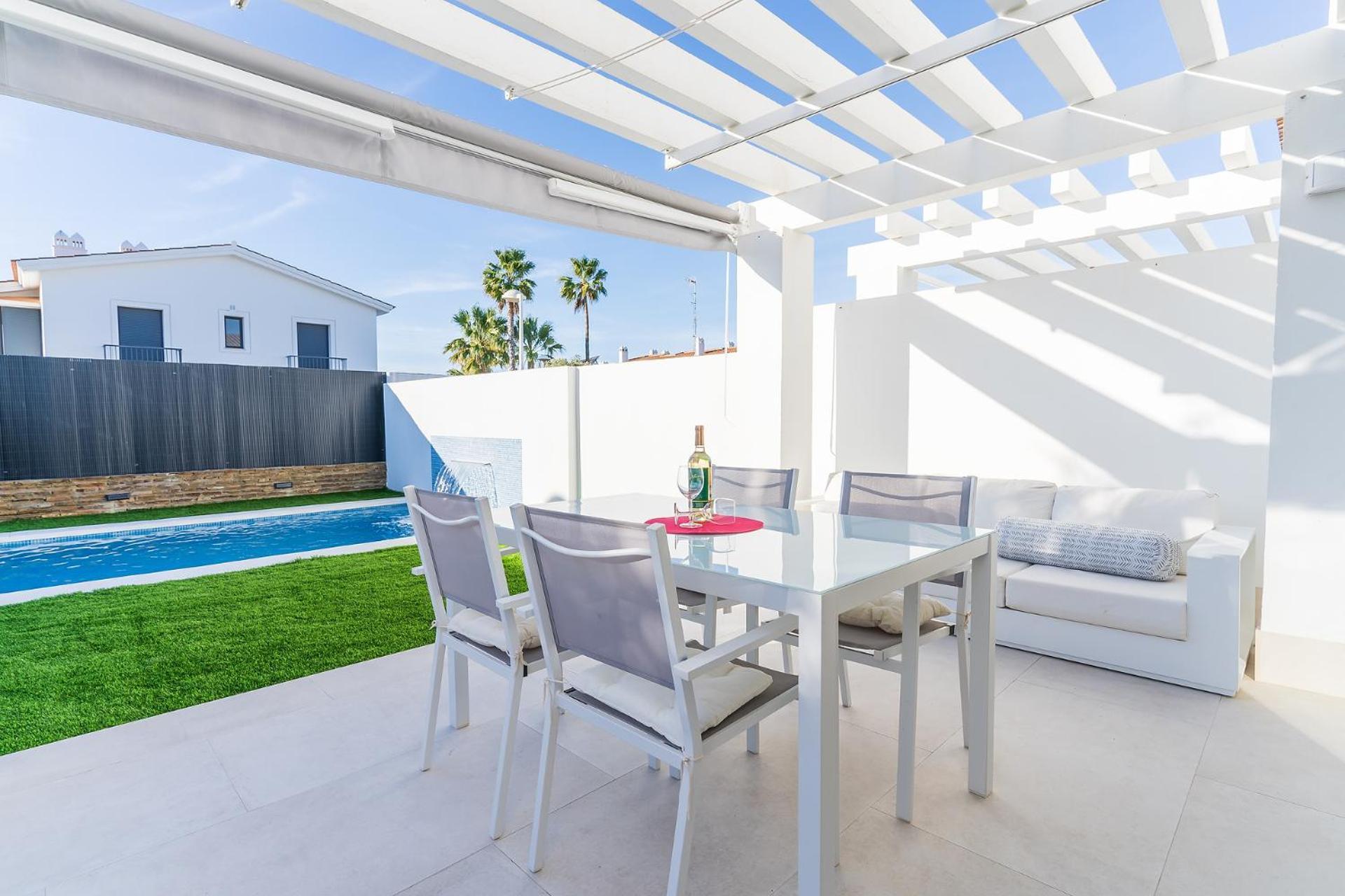 Pareado Con Piscina En El Rompido Villa Ngoại thất bức ảnh